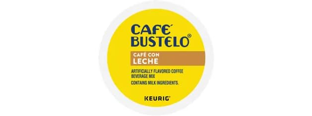 Cafe Bustelo sweet & creamy cafe con LECHE