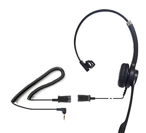 Image of IPD IPH-250 Phone Headset 2.5mm Single Ear Noise Cancelling Headset