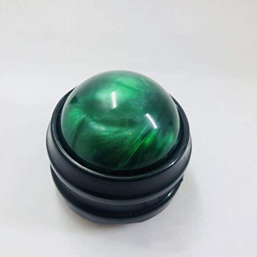 PHCOMRICH Boule de massage manuelle - Masseur et appareil de thérapie pour douleurs musculaires, massage corporel, tissus profonds, raideurs, douleurs articulaires, soulagement du stress (Vert) Cover