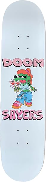 Doom Sayers Flower Girl Skate Deck-7.75