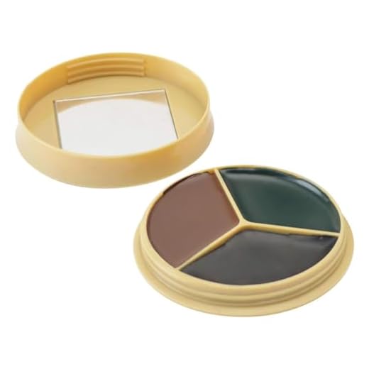 HME Prodcuts Camo Face Paint 3 color with mirror