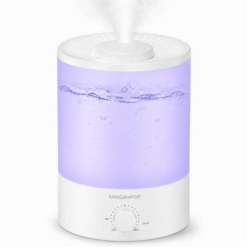 MegaWise Healthy Top-Refill Cool Mist Humidifiers for...