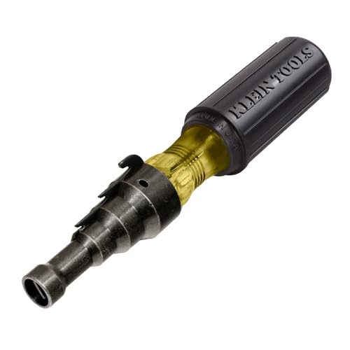 Klein Tools 85191 Screwdriver / Conduit Reamer, Made in USA, Reaming Screwdriver for 1/2, 3/4 and 1-Inch Thin-Wall Conduit by KLEIN TOOLS - Used condition - US$31.91