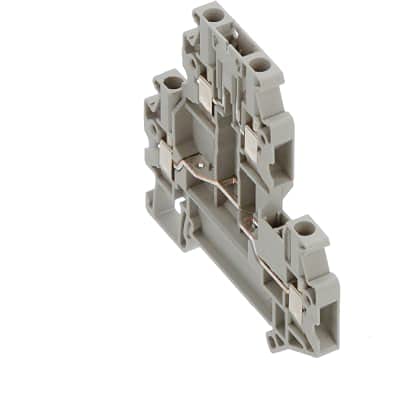 3044644, Disconnect Terminal Block, AWG:26-12 Screw Conn, 2row 4conn, W:5.2mm, UTTB 2.5-TG-P/P