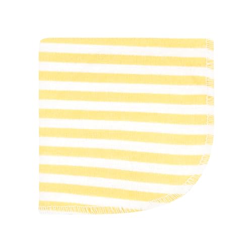 Image of Hudson Baby Unisex Baby Flannel Cotton Poly Washcloths, My Sunshine 12 Pack, One Size