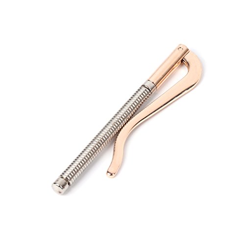 Shoresu Metal Bifold Money Clip Bar Wallet Replace Parts Spring Clamp Cash Holder Gold