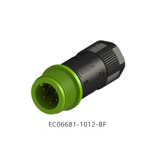 Conectores impermeables IP68 de 6 pines M20 macho para cable industrial a tope pack de 10 6