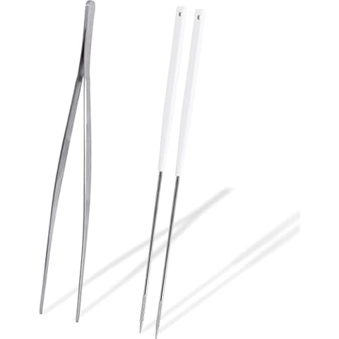 Sanmuci 12 Inch Cooking Tweezers Set Cover