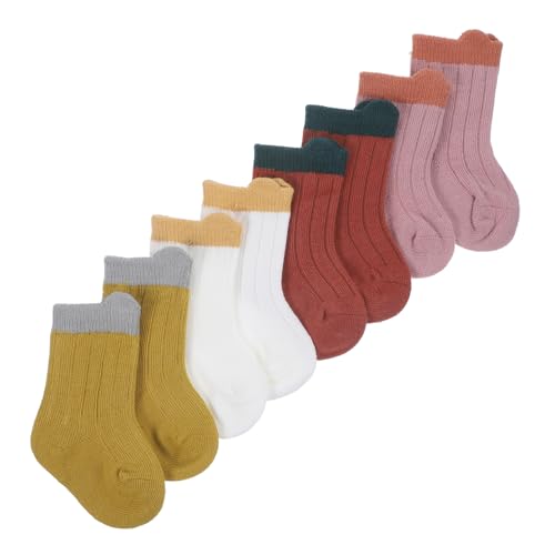 4pairs Comfortable Cotton Socks Boy Girl Boys Girls and Socks Seamless Short for Toddlers and and