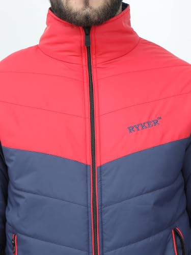 Image of Ryker Regular Fit Polyester Men's Jacket Full Sleeve Zipper Jacket for Men's