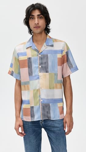 Paul Smith Ps Men's Color Block Shirt2
