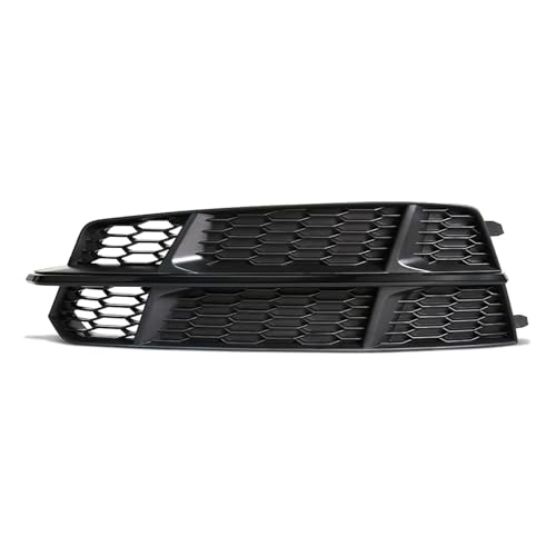 Feu antibrouillard grille hexagonale Audi A6 C7 pare-chocs avant noir gauche 4G0807681AN