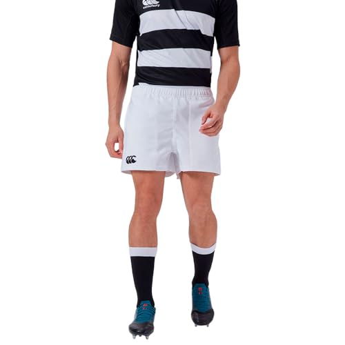 Canterbury Player' Drill PantalĂłn Corto para Hombre, White, L