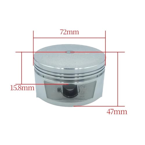 Kit segments piston CH250 pour réparer la perte de puissance ATV250