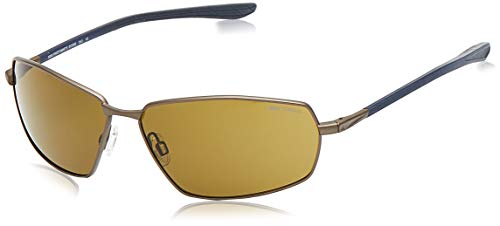 Nike Pivot Eight E Rectangular Sunglasses, Satin Pewter, 63 mm