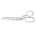 Sewing Scissors, Fabric Scissors, Classic Professional 8" All Metal Stainless Steel Ultra Sharp Scissors Heavy Duty Forged Shears for Tailor Dressmaker Craft Cutting Cloth Leather Canvas Denim Paper