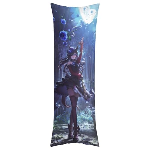 枕カバー ライスシャワー ピローケース 137cm*50cm まくらカバー 寝具カバー ファスナー式 抱き枕 クッション 吸汗速乾 静電気対策強化 ソファクッションカバー 快適 肌に優しい 軽量 柔らかい ホテル品質 四節通用 家庭用 アニメ キャラクター