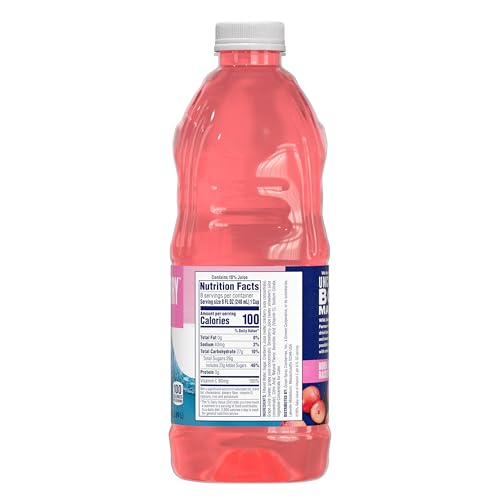 Image of Ocean Spray White Cran-Strawberry Juice Drink, 64 Fl Oz Bottle (Pack of 1)