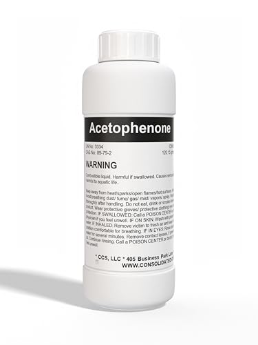Acetophenone - Premium High Purity Solvent - ACS Grade, 99.9% Pure - 100mL