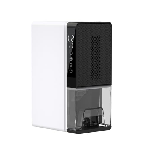 KDBT ハイブリッド式除湿機 コンパクト小型 強力除湿 静音設計 2.5L大容量タンク タイマー付き 7色LEDライト 自動除霜 水満自動停止 梅雨対策 カビ対策 部屋干し 衣類乾燥除湿機 省エネ 湿気取り じょしつき 除湿器 (ホワイト シングルコア,