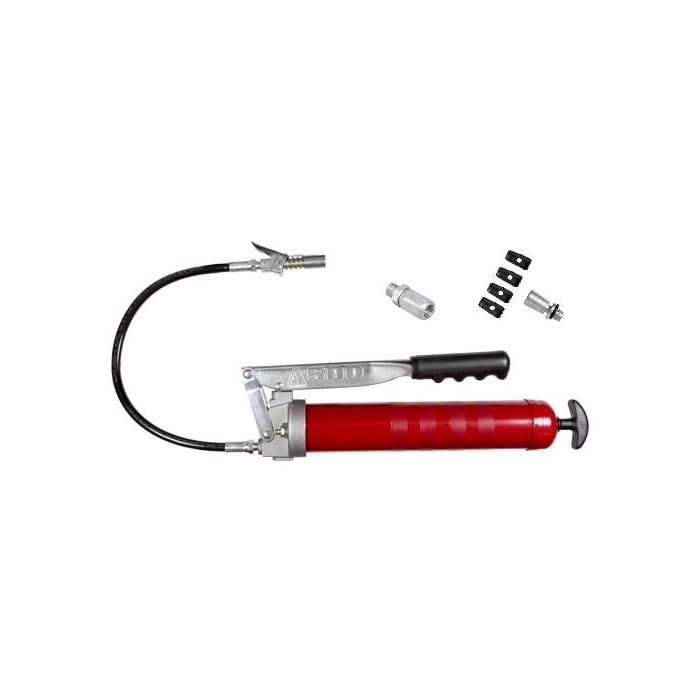 Buy Alemite 500E Grease Gun, LockNLube Grease Coupler, and swivel