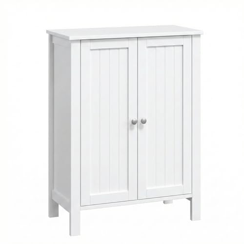 Bonnlo Bathroom Cabinet with Double Door Shelf