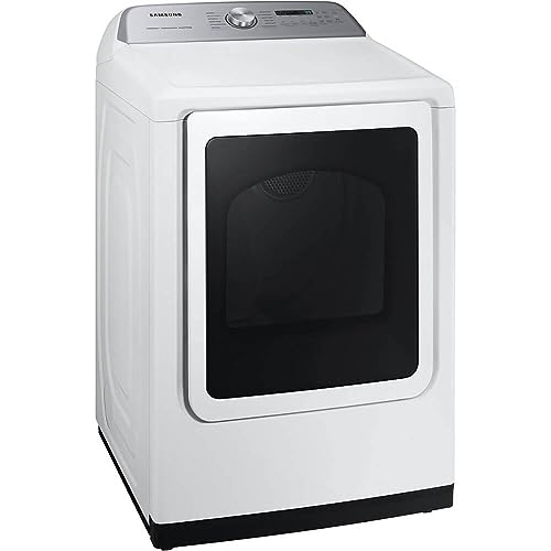 Samsung DVE52A5500W/A3 7.4 Cu. Ft. White Smart Electric Dryer thumb #1