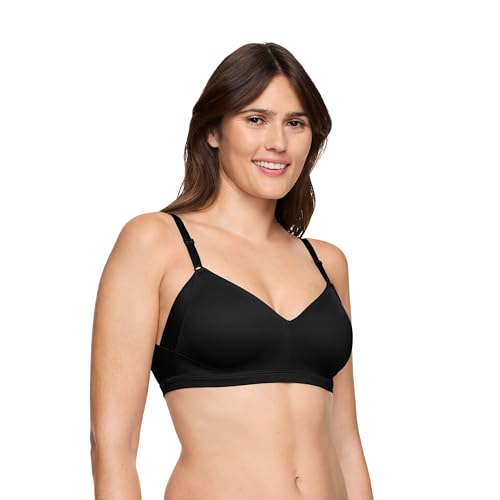 Warner's Womens No Side Effects Underarm and Back-Smoothing Comfort Wireless Lift T-Shirt Bra Rn2231aT-Shirt Bra — view 2