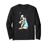 Photo Gallery boston terrier i love mamma tatuaggio regalo festa della mamma maglia a manica Photo Gallery boston terrier i love mamma tatuaggio regalo festa della mamma maglia a manica