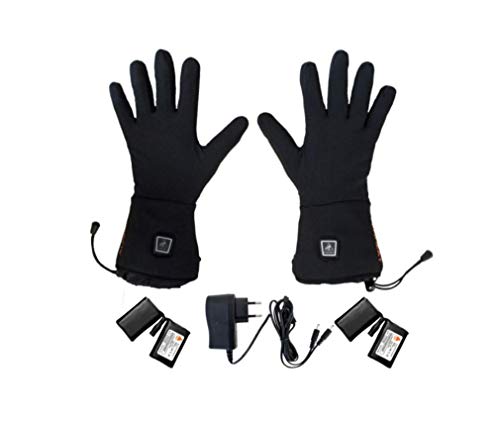 Alpenheat Unisex Handschuhe Fire-Gloveliner Heated glove liner, Schwarz, XXL, AG1-XXL