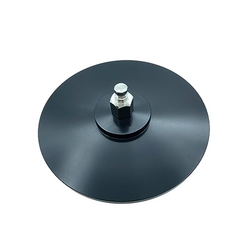 His Smith Attachments Reciprocating Motion Machine Base Parts Suction Cups U-vac-Lock Compatible with KlicLok System Connector Smooth Surface Stainless Steel Black Large Size 4.70"