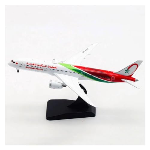 Avión B787-9 a escala 1/400 en metal fundido DZBERHX con tren de aterrizaje
