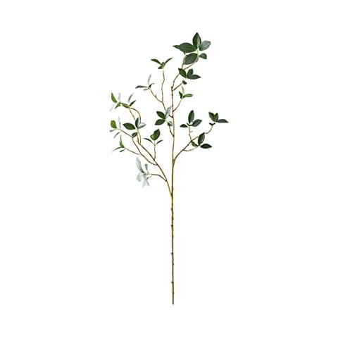 ZYLLZY 3Pcs Artificial Ficus Branches Leaf Spray,30Inch Faux Silky Ficus Tree Twig, Simulation Long Branch Banyan Leaf Green Plants for Home Wedding Decor Cover