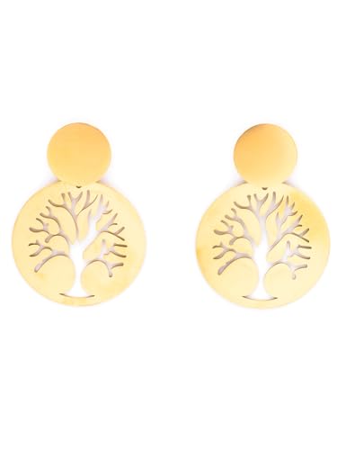 Image of Scintillare by Sukkhi Stylish Stainless Steel Butterfly Dangler Earring Jewellery for Women & Girls|Anti Tarnish Jewellery|Gifts for Wife Girlfriend Mother Sister