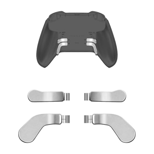 Mcbazel 4 Stück Metall Trigger Paddles für Xbox Elite/Xbox Elite Series 2 Controller