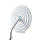 amaran Verge Standadapter – Lichtstativhalterung mit 180° Neigung & Drehung, Schnellverschluss für Verge & Verge Max – Passend für 5/8 Baby-Pin-Standardstative – Silber