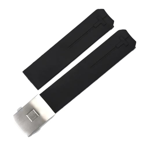 [RCł] Tissot T-TOUCH T013 T047 20mm \tgVRo[EHb`oh ubNIW X|[chEHb`Xgbv T091 T013420A ƌ݊(Black-silver,21mm)
