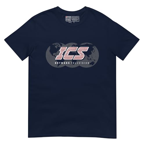 ICS Network Television T-Shirt - Short-Sleeve Unisex T-Shirt - 1987 Running Man