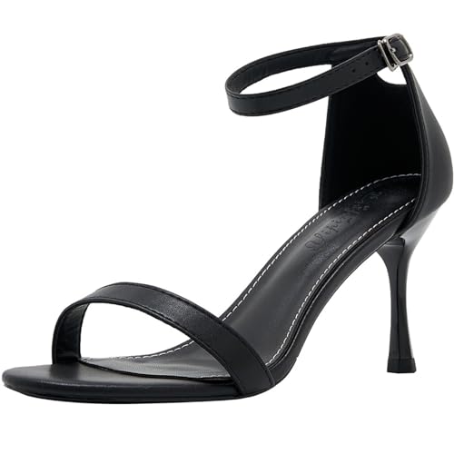 Women's Stiletto Open Toe Strappy Sandals for Dress Wedding Evening Prom