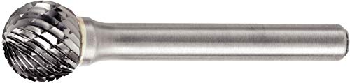 WIDIA Metal Removal Bur M41323 SD, Master Cut Edge, Ball Shape, 0.0938