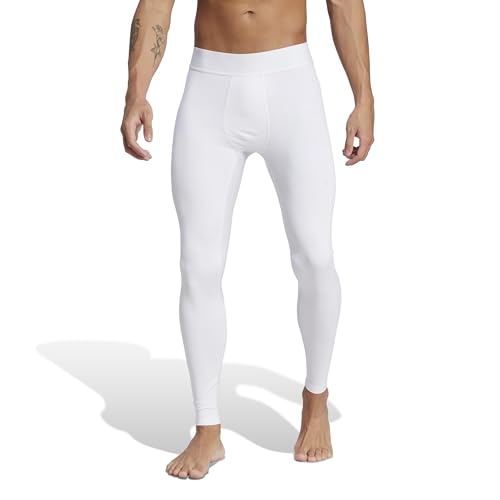 adidas Herren Techfit Long Tight Men Tights, white, 3XL – Ansicht 2