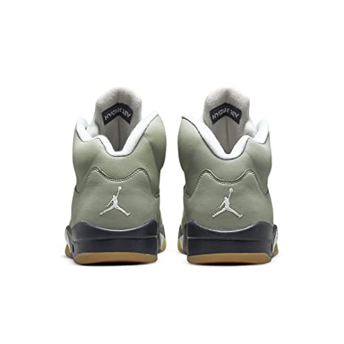 Image of Jordan Youth Air 5 Retro GS 440888 300 Jade Horizon - Size 5.5Y