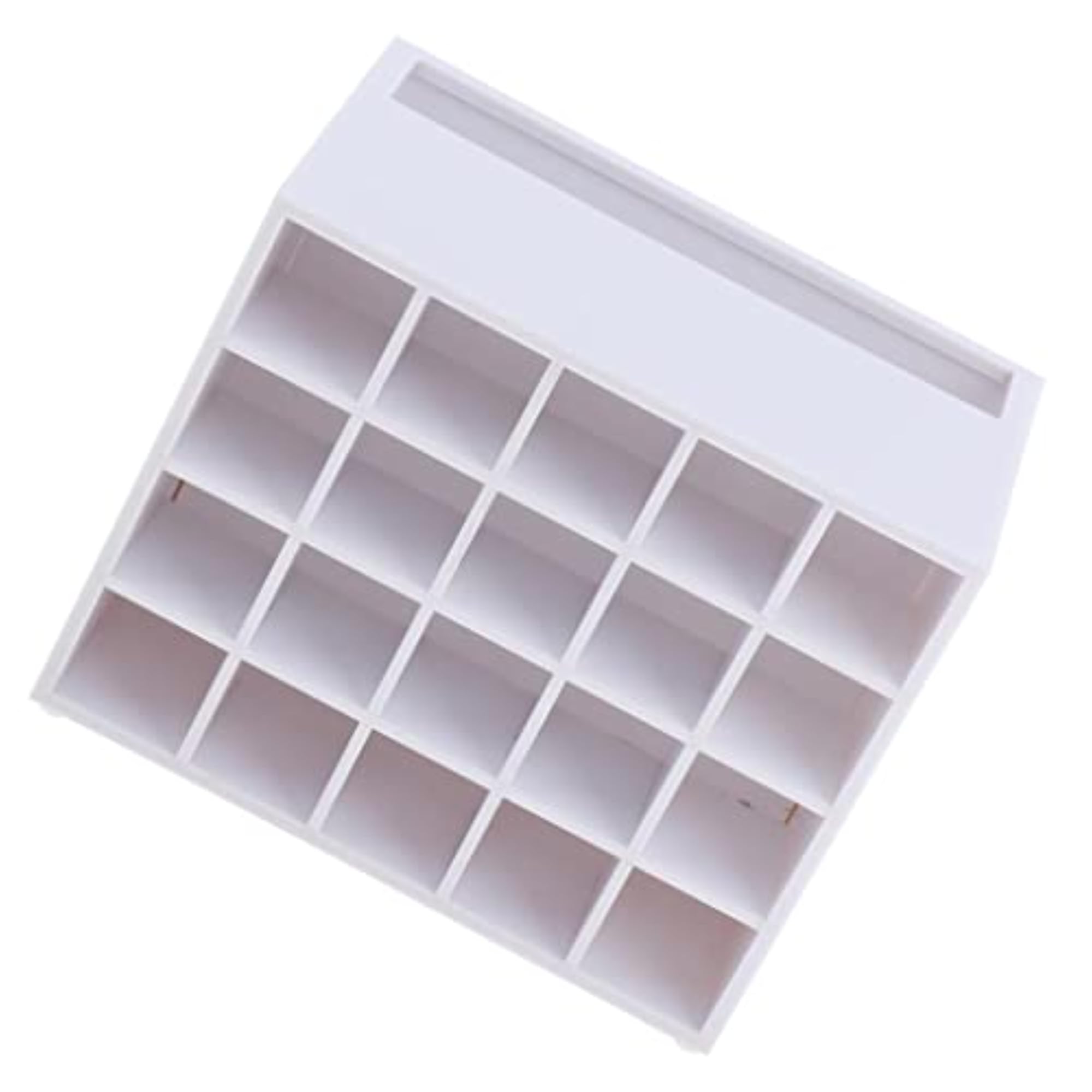 20 Slots Desk Lipstick Holder Display Cosmetic Organizer
