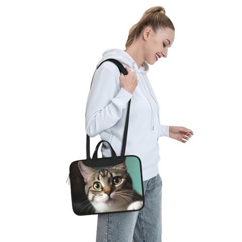 Bolso bandolera para laptop para hombres y mujeres miniatura 7