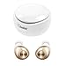 ELECDER D11 True Wireless Earbuds Bluetooth 5.0 Headphones in Ear with Microphone, Charging Case for Workout, Running (White)