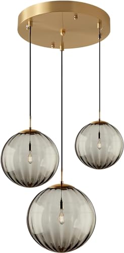 KCO Modern Gold 3 Light Pendant
