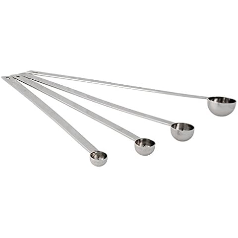 Libertyware Long Handle Stainless Steel Measuring Spoons Cover