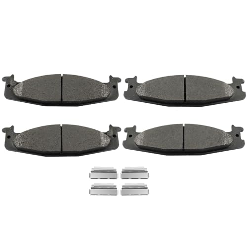 Image of SCITOO D632-7503 Disc Brake Pads Sets Front Metal Brake Pads w /Hardware