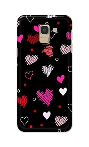 Image of PRINTFIDAA Vibrations of Love Hard Back Cover for Samsung Galaxy J6 (2018) (5.6 inch) / Samsung On 6 (2018), J600F / DS Back Cover -(P6) KAT1009