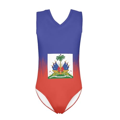 Image of Cartoon Pattern Kids Girls Bathing Suits One Piece Swimsuit Soft & Quick Dry, 5-14Years